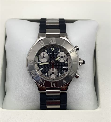cartier must 21 chronograph